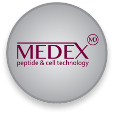 логотип Medex в кругу